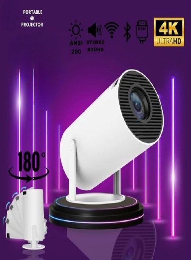 Drumstone (𝟏𝟓 𝐘𝐞𝐚𝐫𝐬 𝐖𝐚𝐫𝐫𝐚𝐧𝐭𝐲) All-in-One WiFi Retro Game Console with Built-in HD Projector - Wireless Gaming System with Classic Games, Remote Control & Seamless Plug-and-Play Fun - Image 3